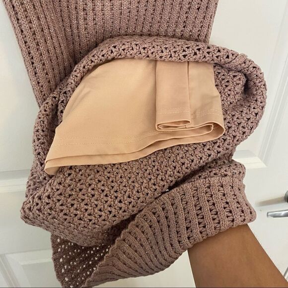 LPA Olenna Sleeveless Knit Lined Dress in Mauve Size Medium - Picture 8 of 11